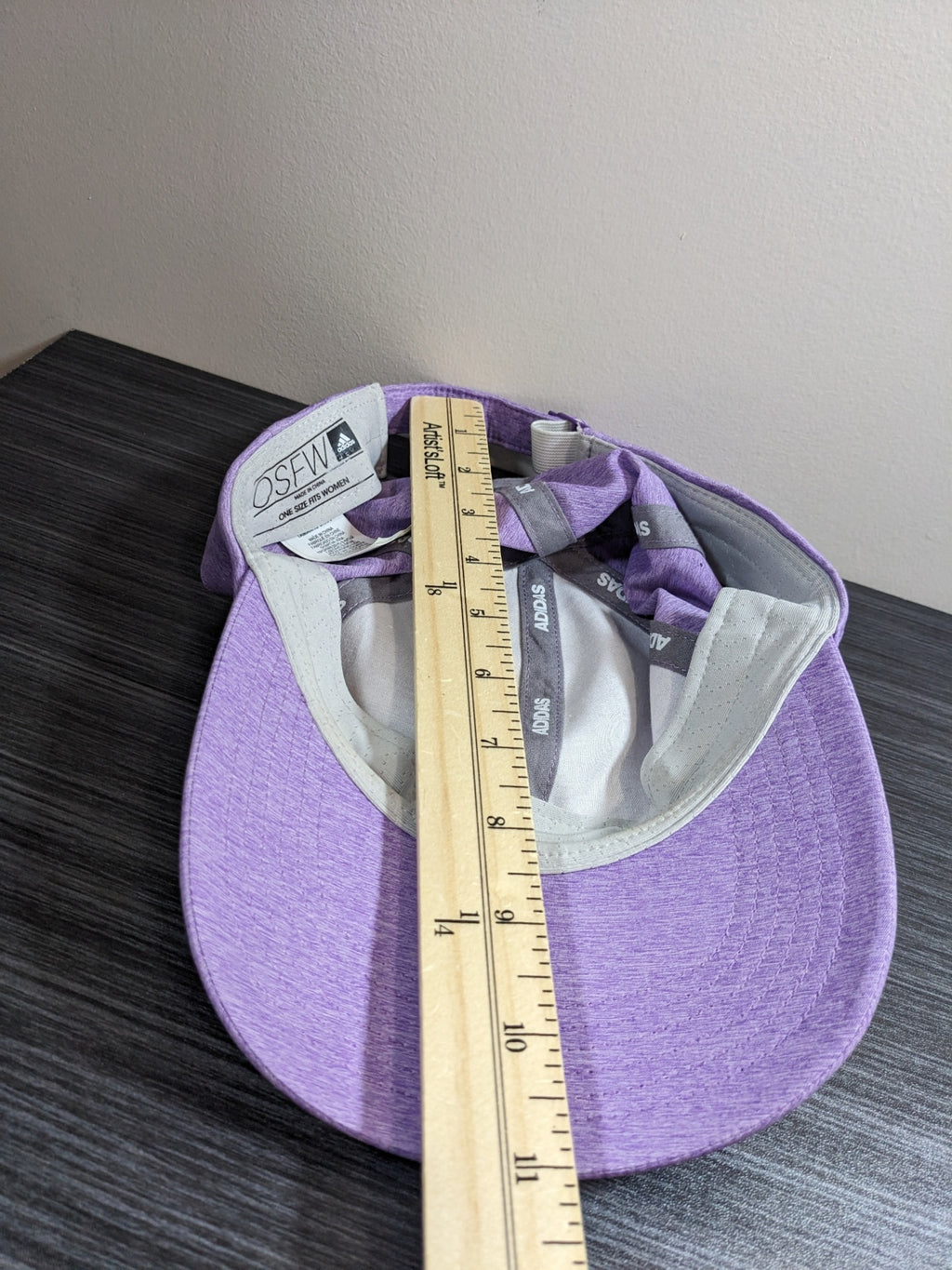 NWOT adidas martini purple hat - One Size