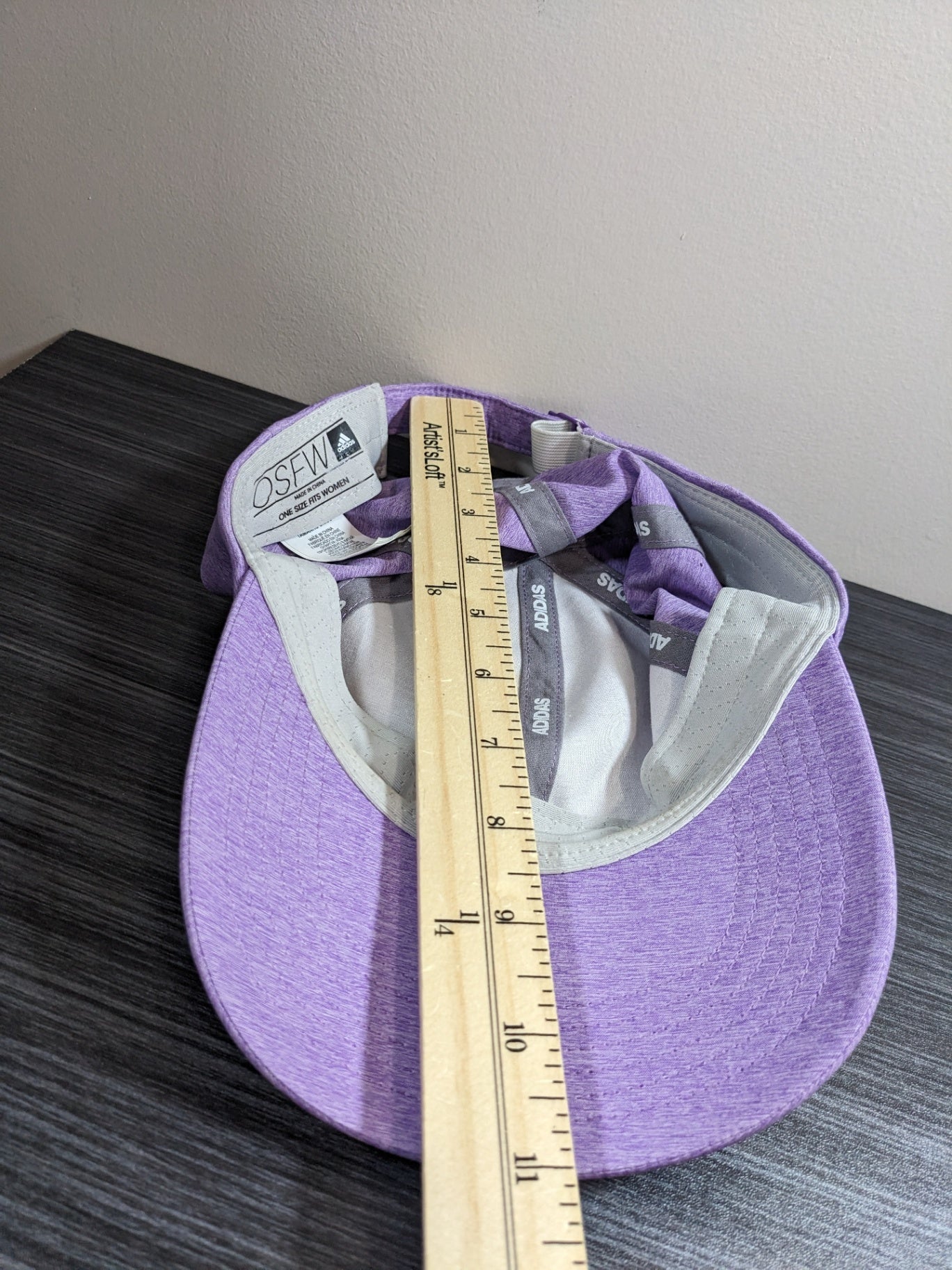 NWOT adidas martini purple hat - One Size