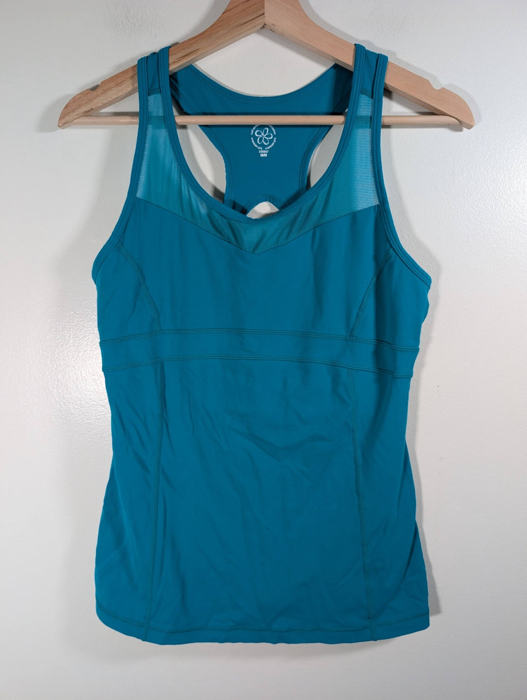 TUFF ATHLETICS blue tank - Medium
