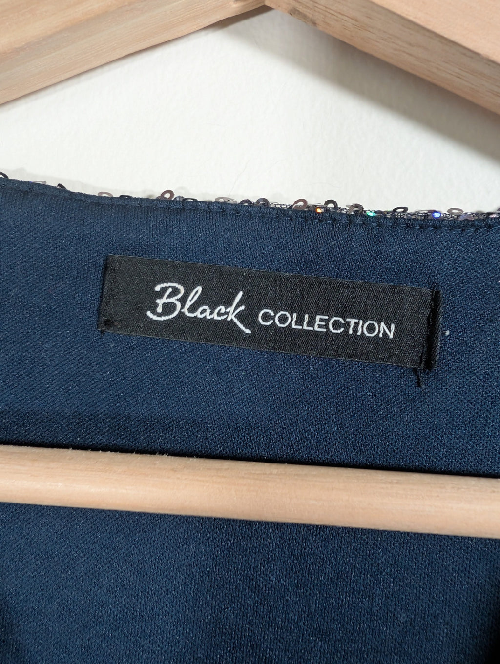 Black Collection sequin dress - XS