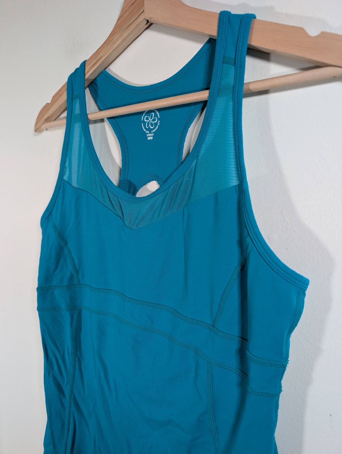 TUFF ATHLETICS blue tank - Medium