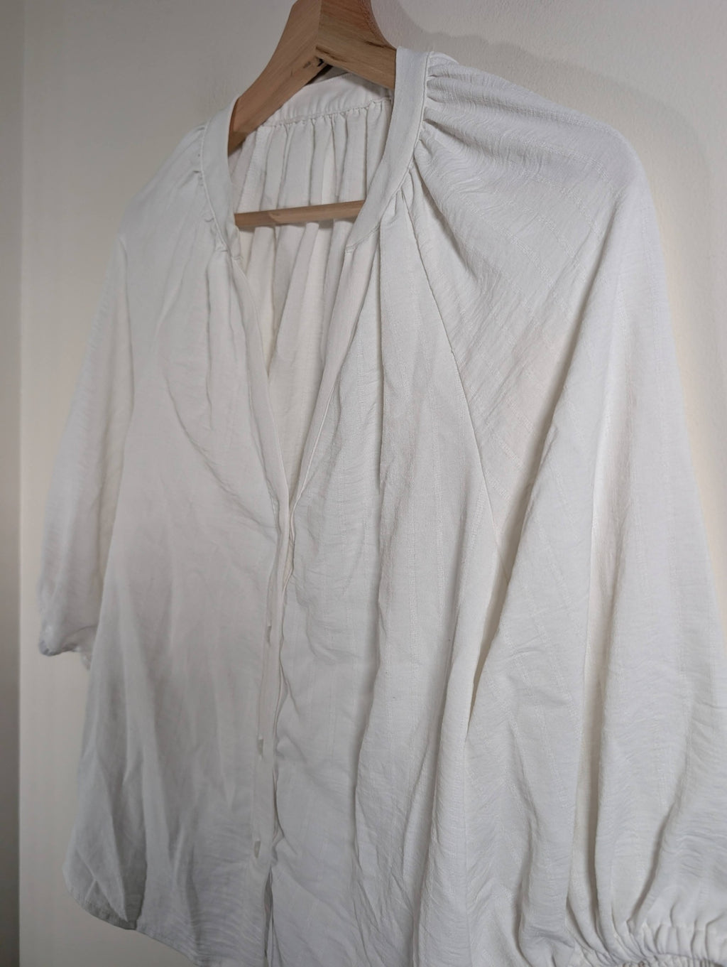 Unknown brand white blouse - Small