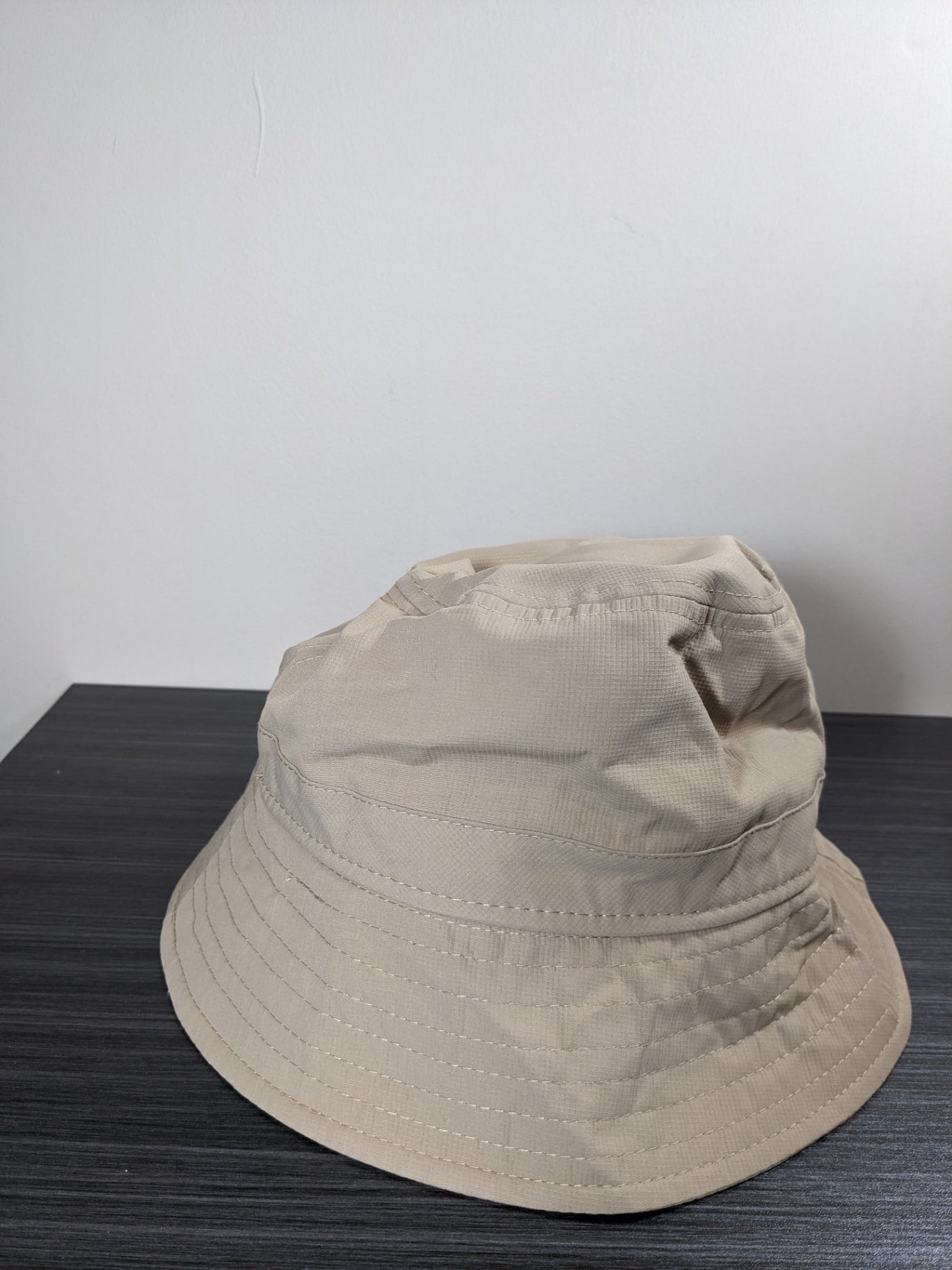 Beige Bucket Hat - One Size