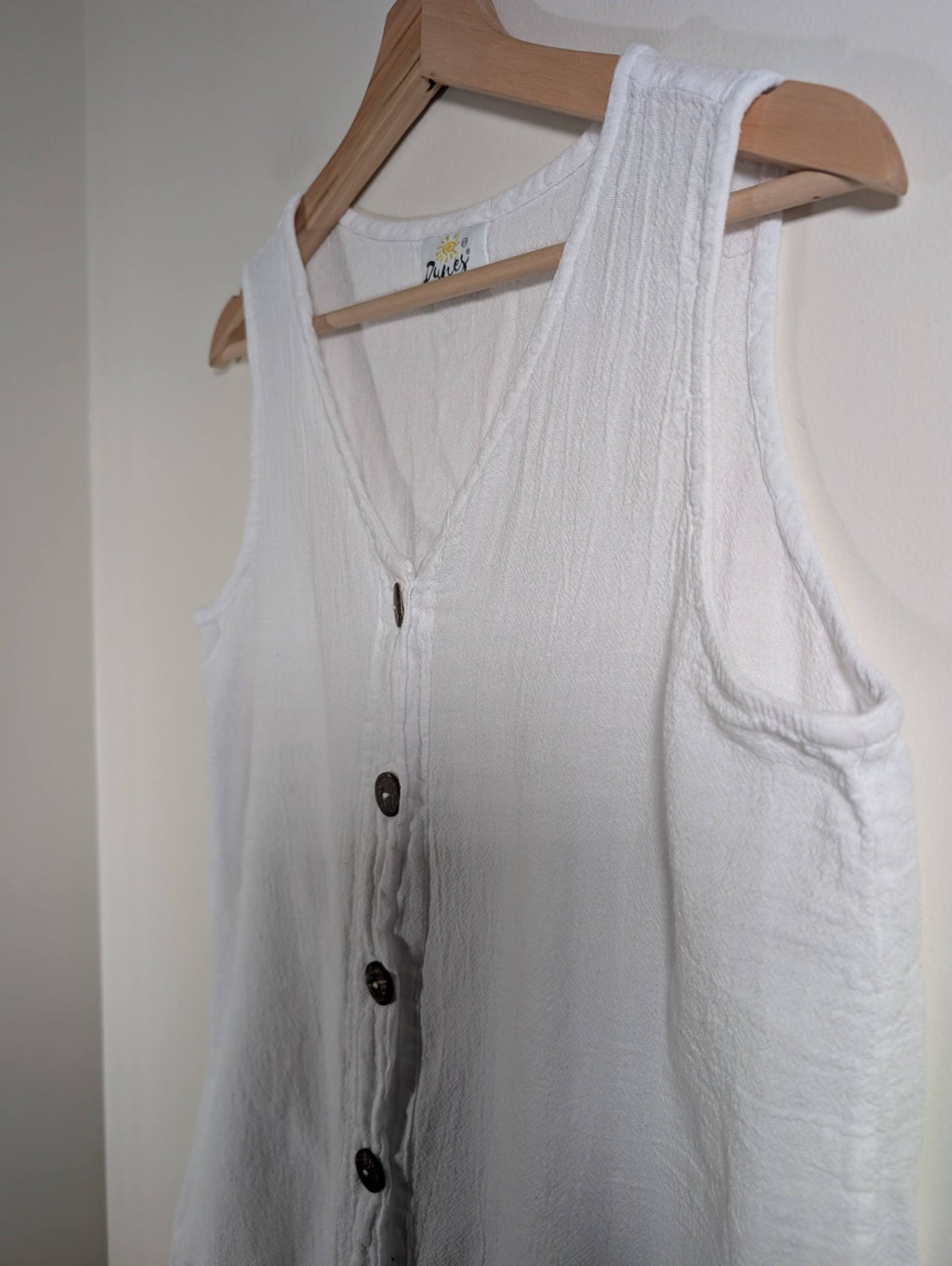 Dunes white blouse - XS