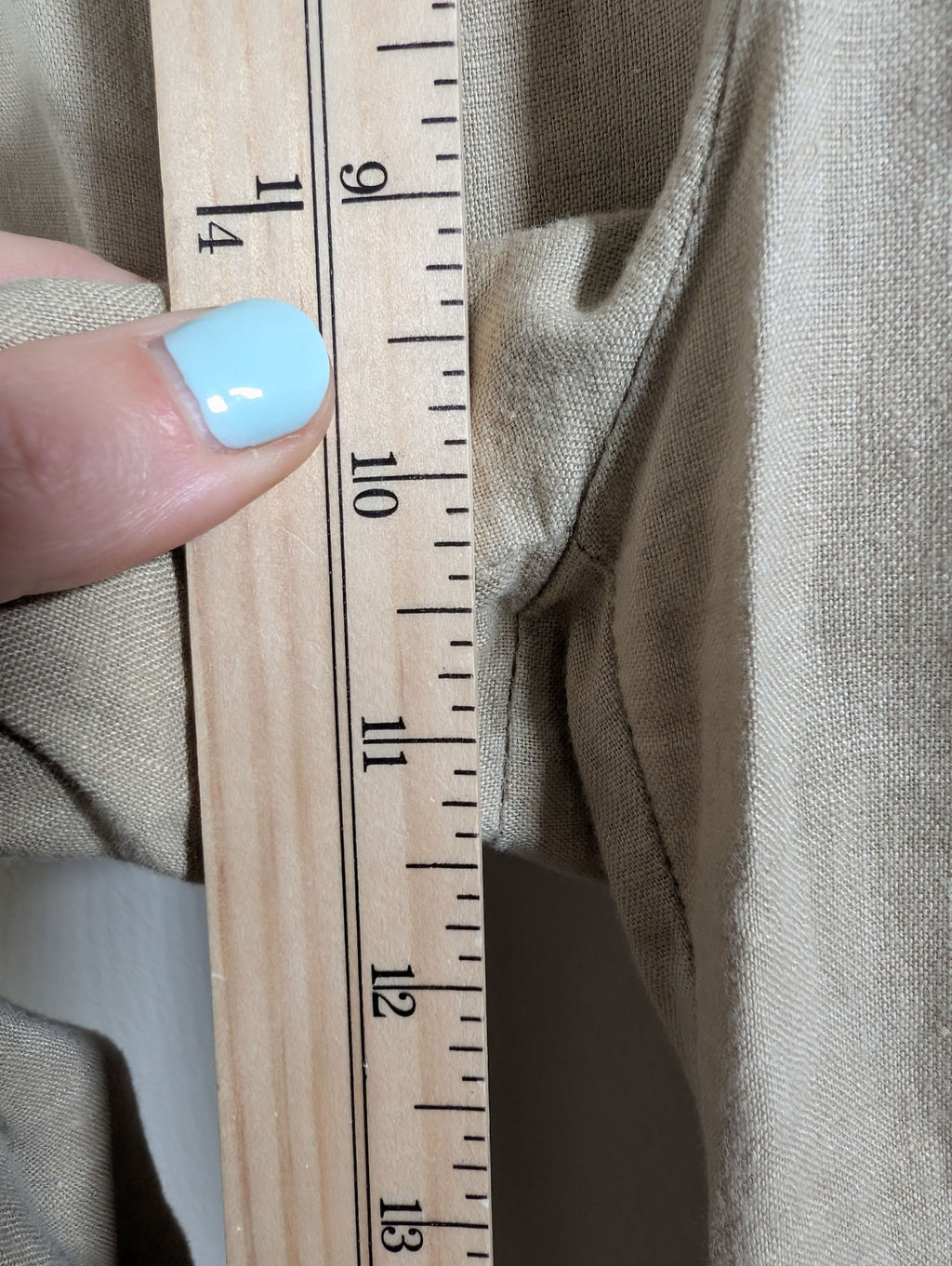 Part Two beige linen pants - 36