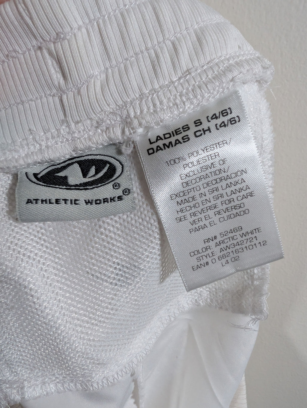 Athletic Works white shorts - Small