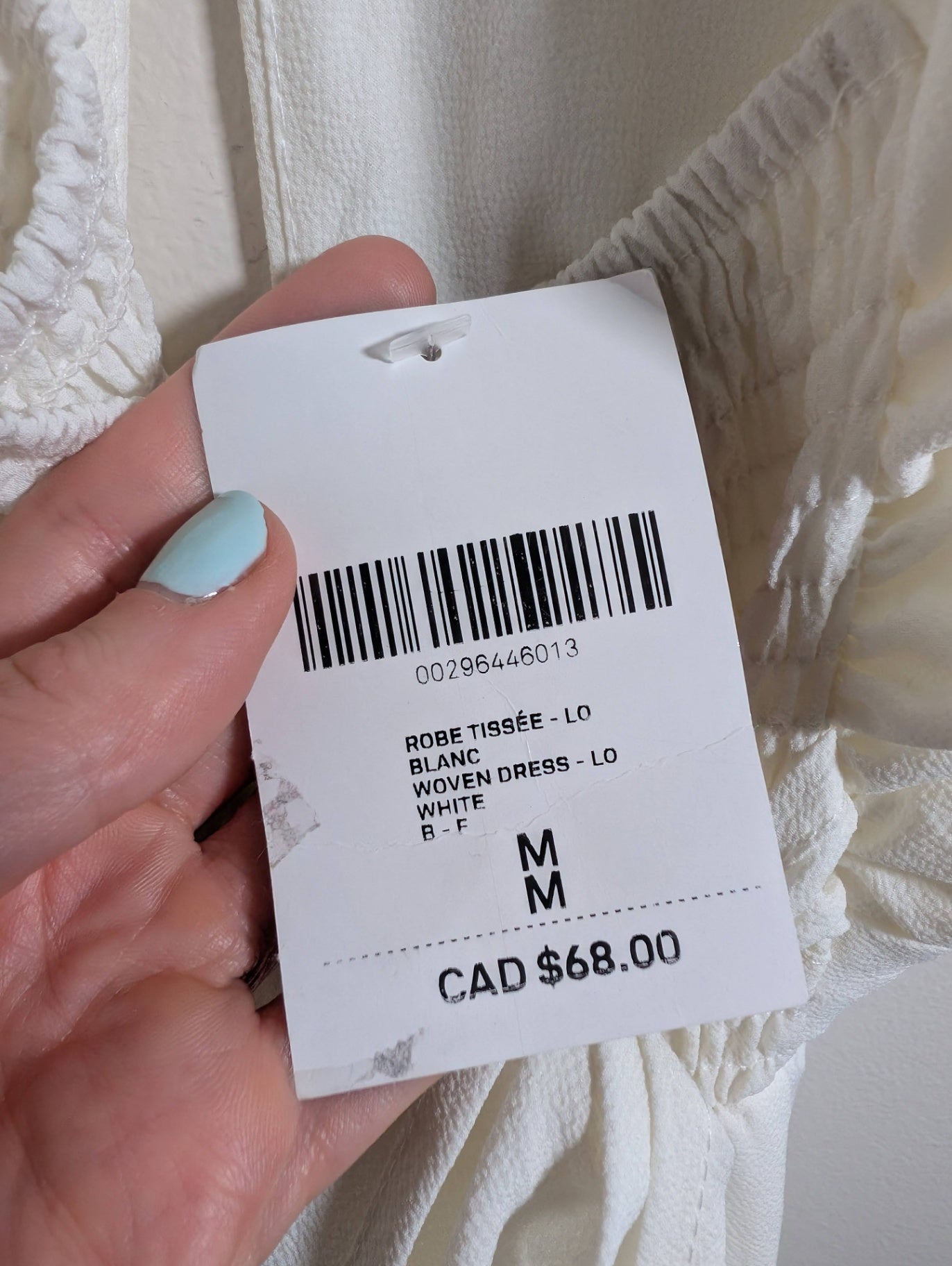 Forever 21 white dress - Medium