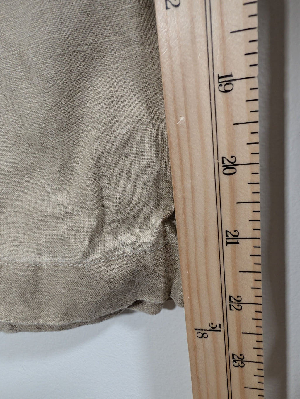 Part Two beige linen pants - 36