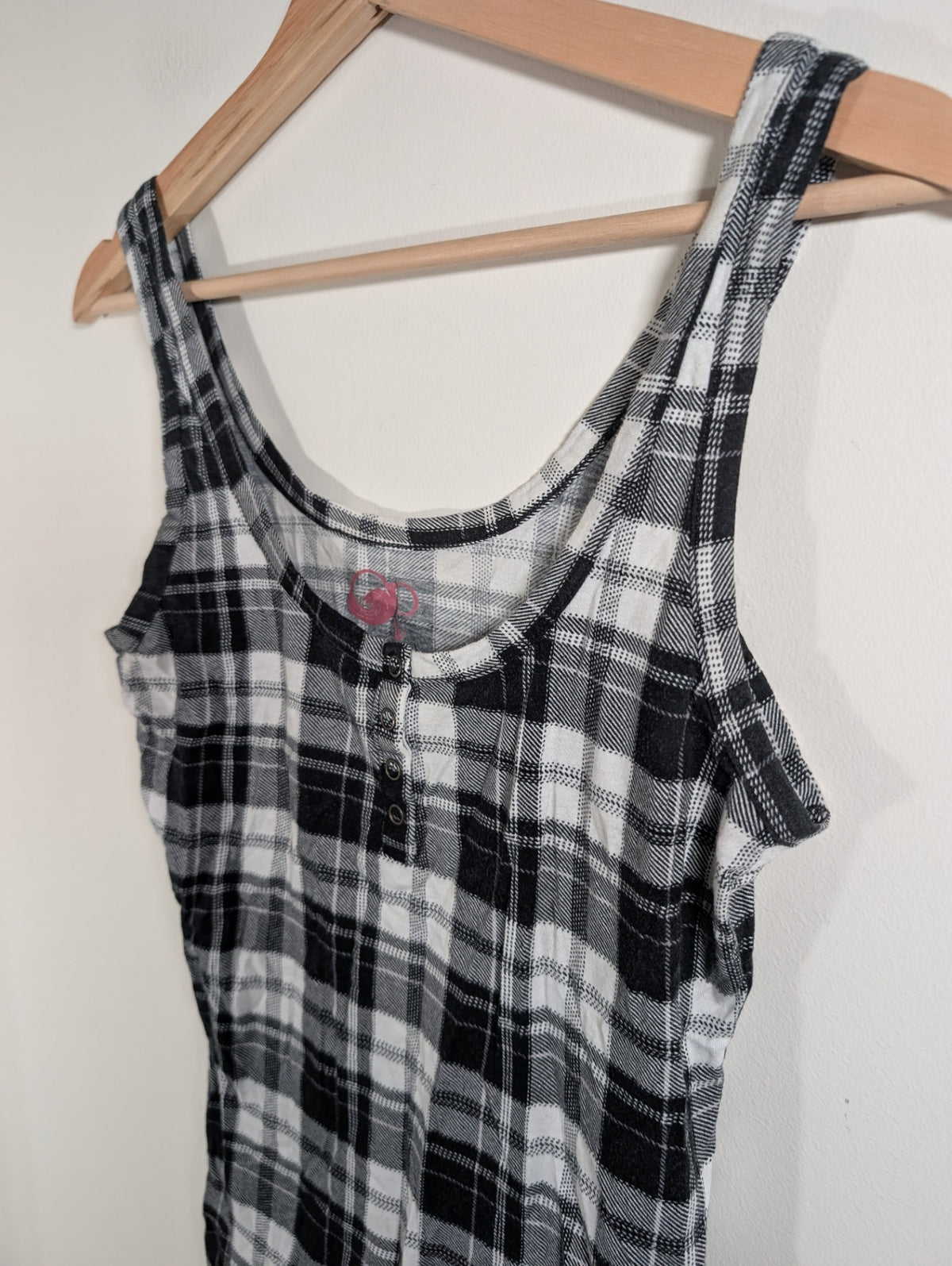 OP plaid tank - med