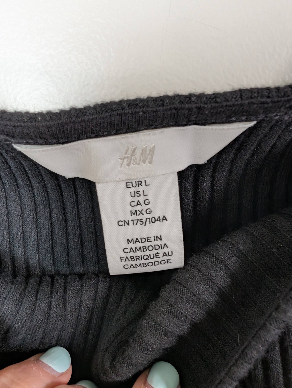 H&M crop top - Large