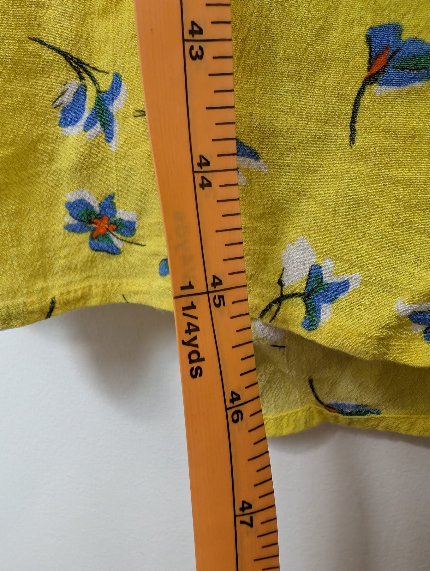 O'Neill yellow floral maxi dress - Small