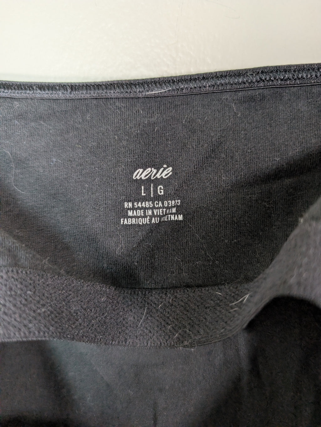Aerie black cami - Large