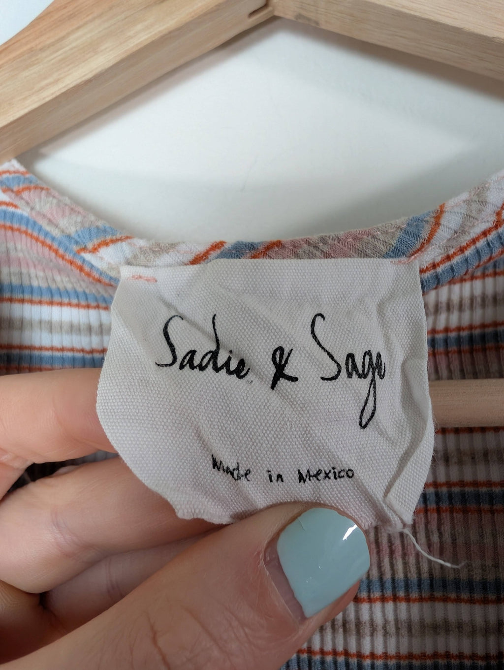 Sadie & Sage striped tee - Medium