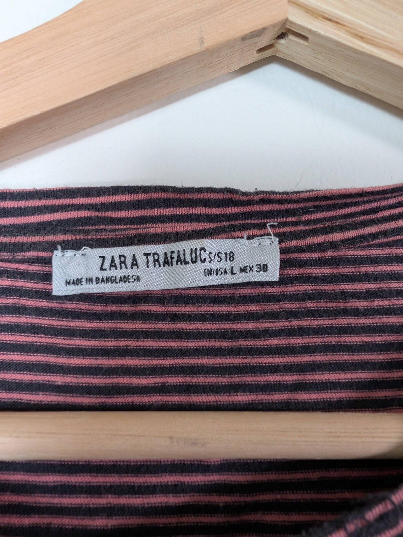 Zara striped tee - Large