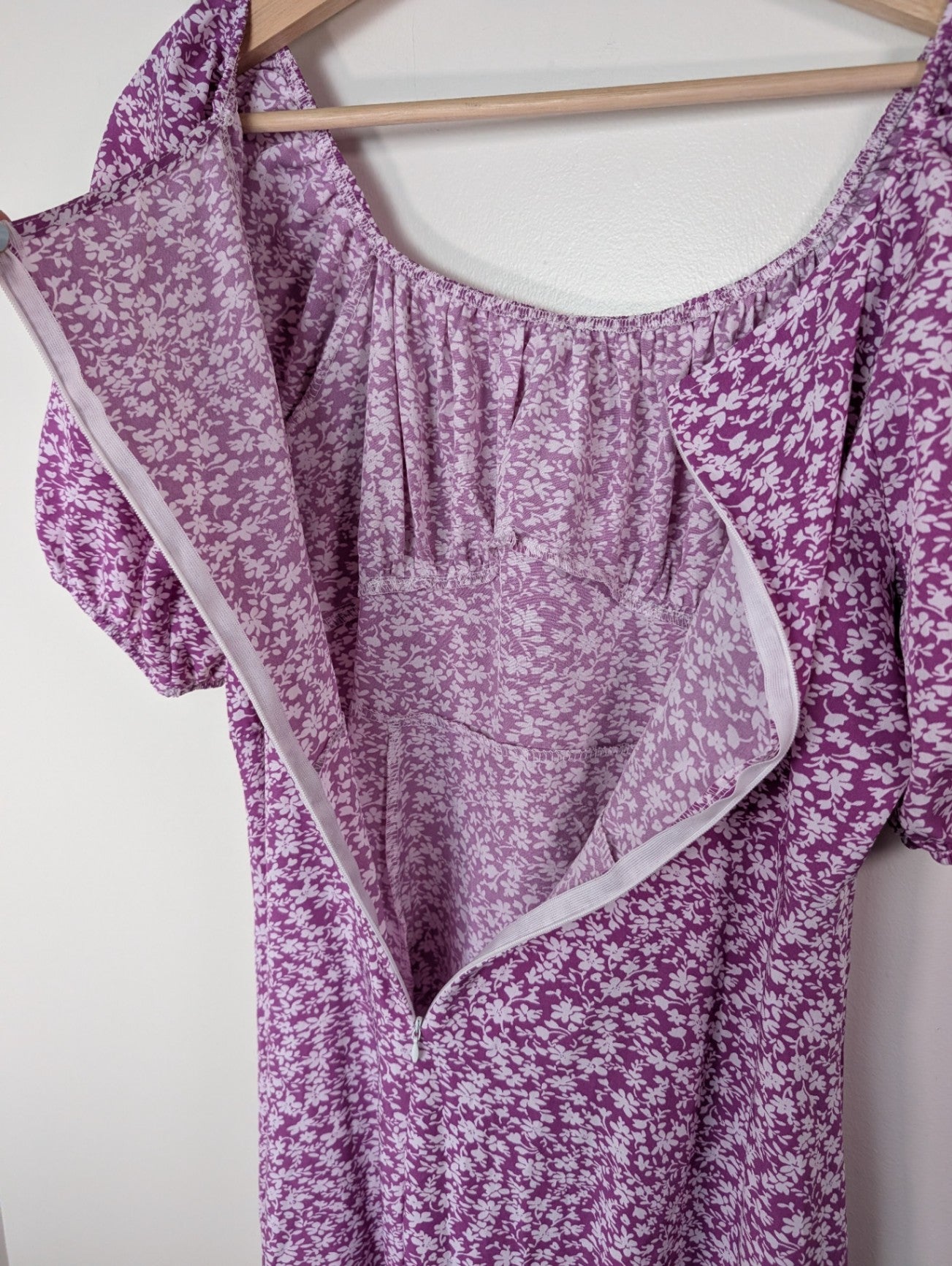 Shein purple maxi dress  - XL