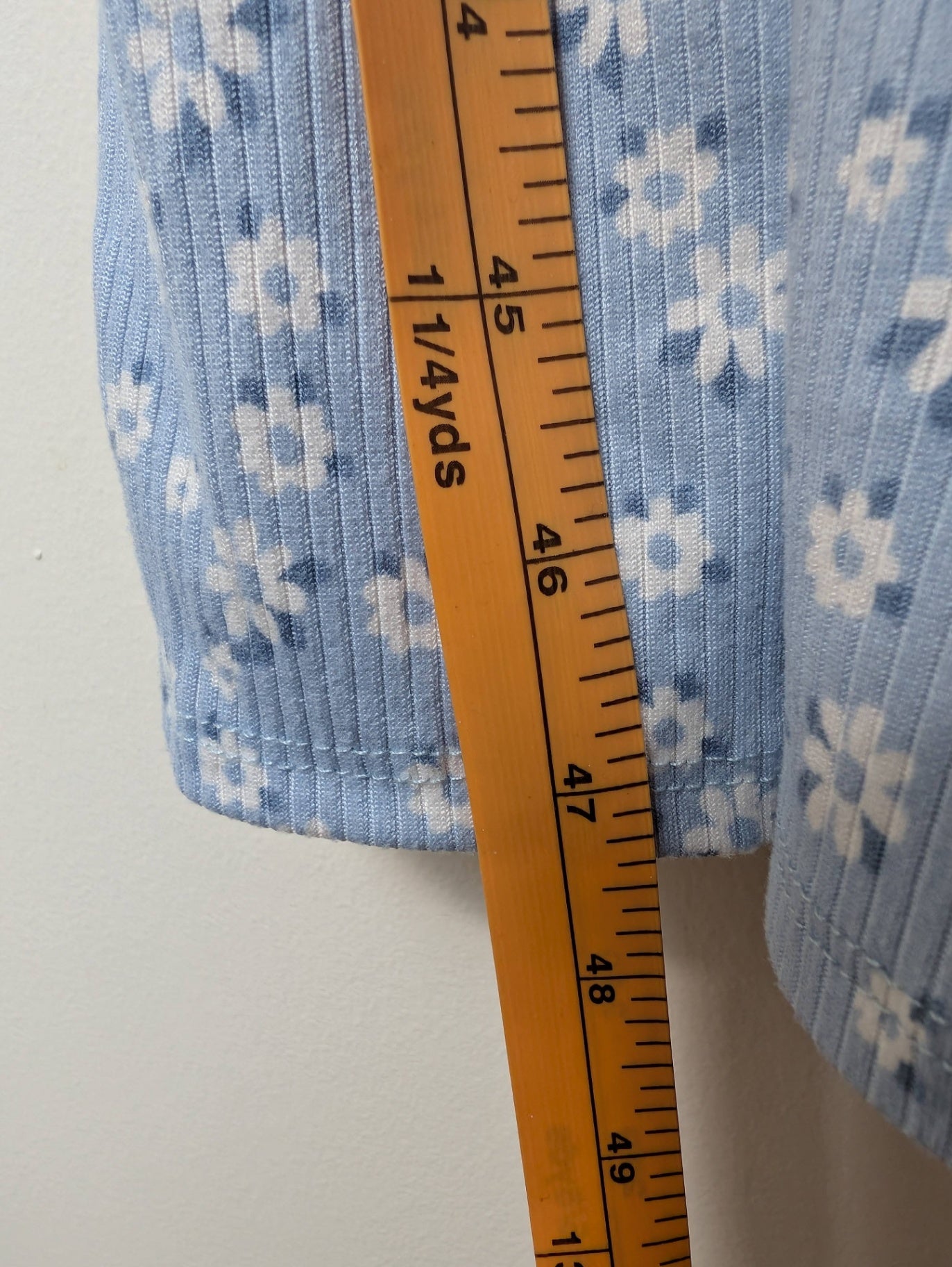 Unknown brand blue floral dress - Appears Medium