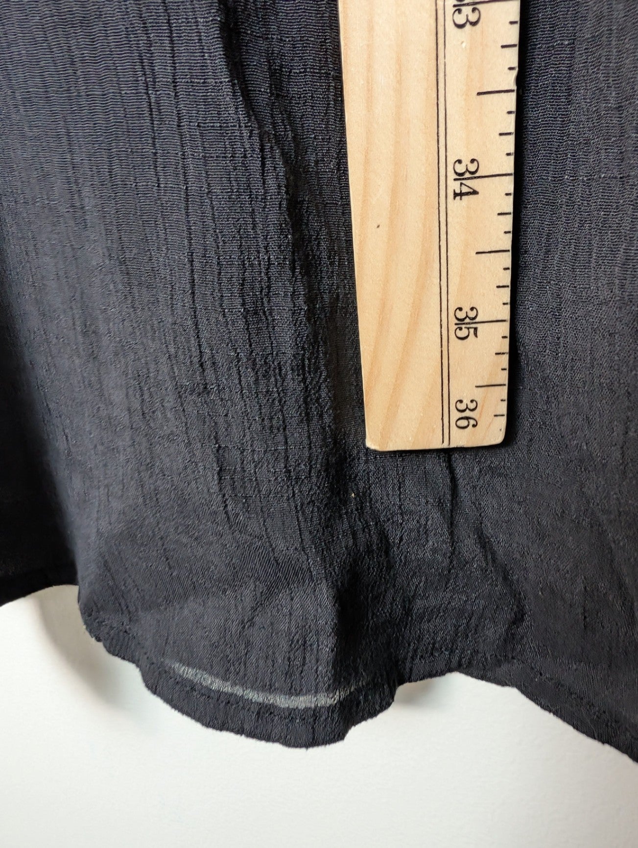 Black coverup skirt 