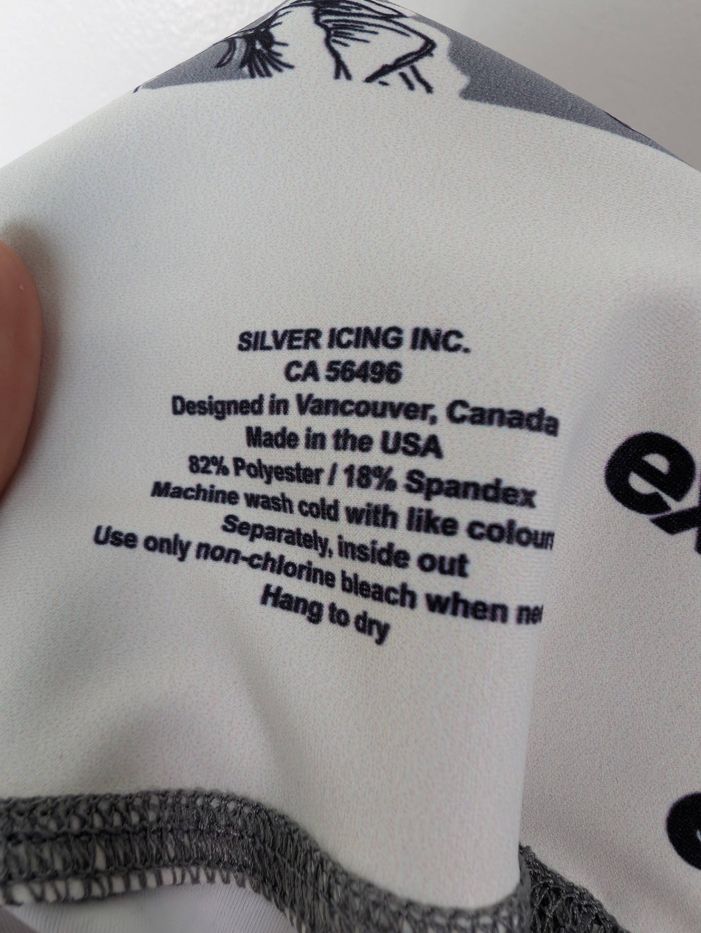 Exclusives by Silver Icing floral leggings - Small