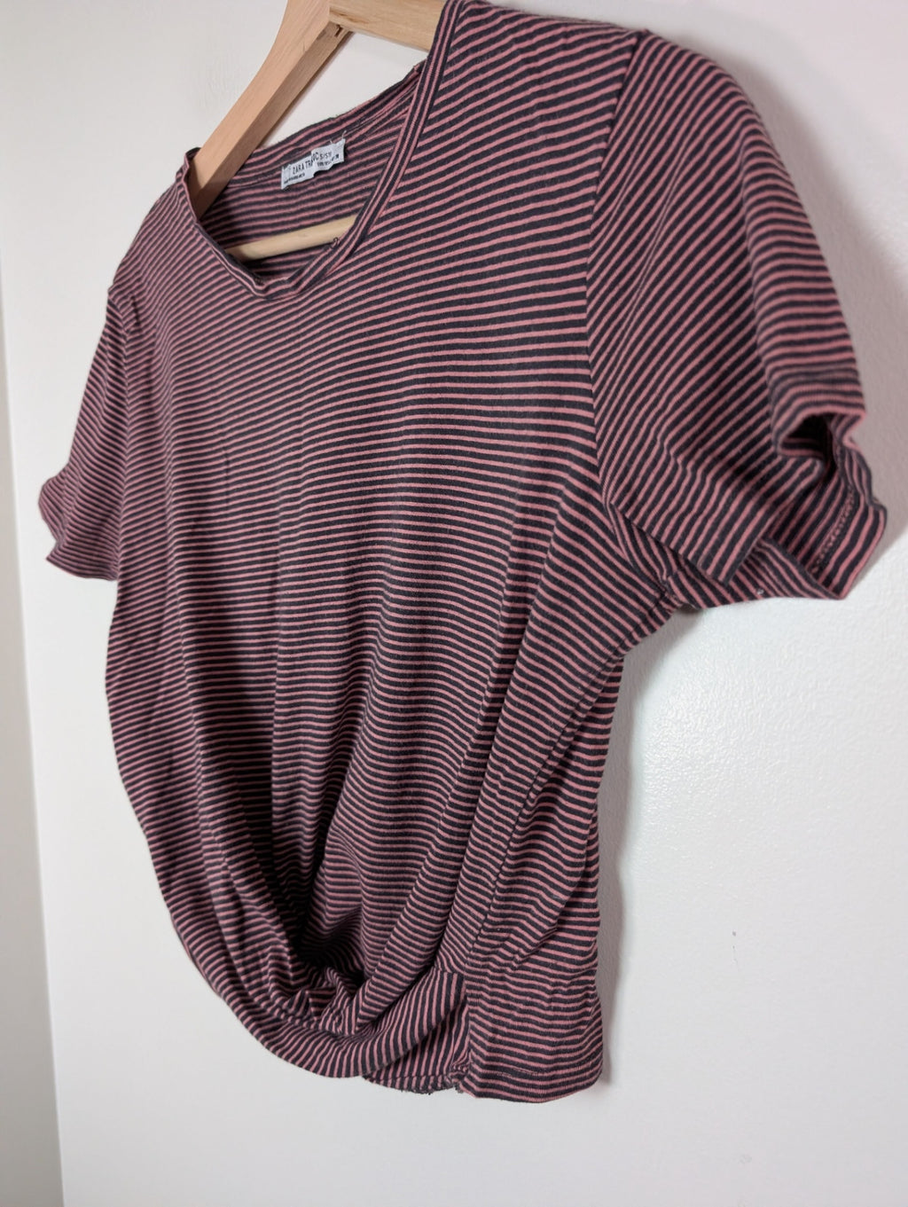 Zara striped tee - Large