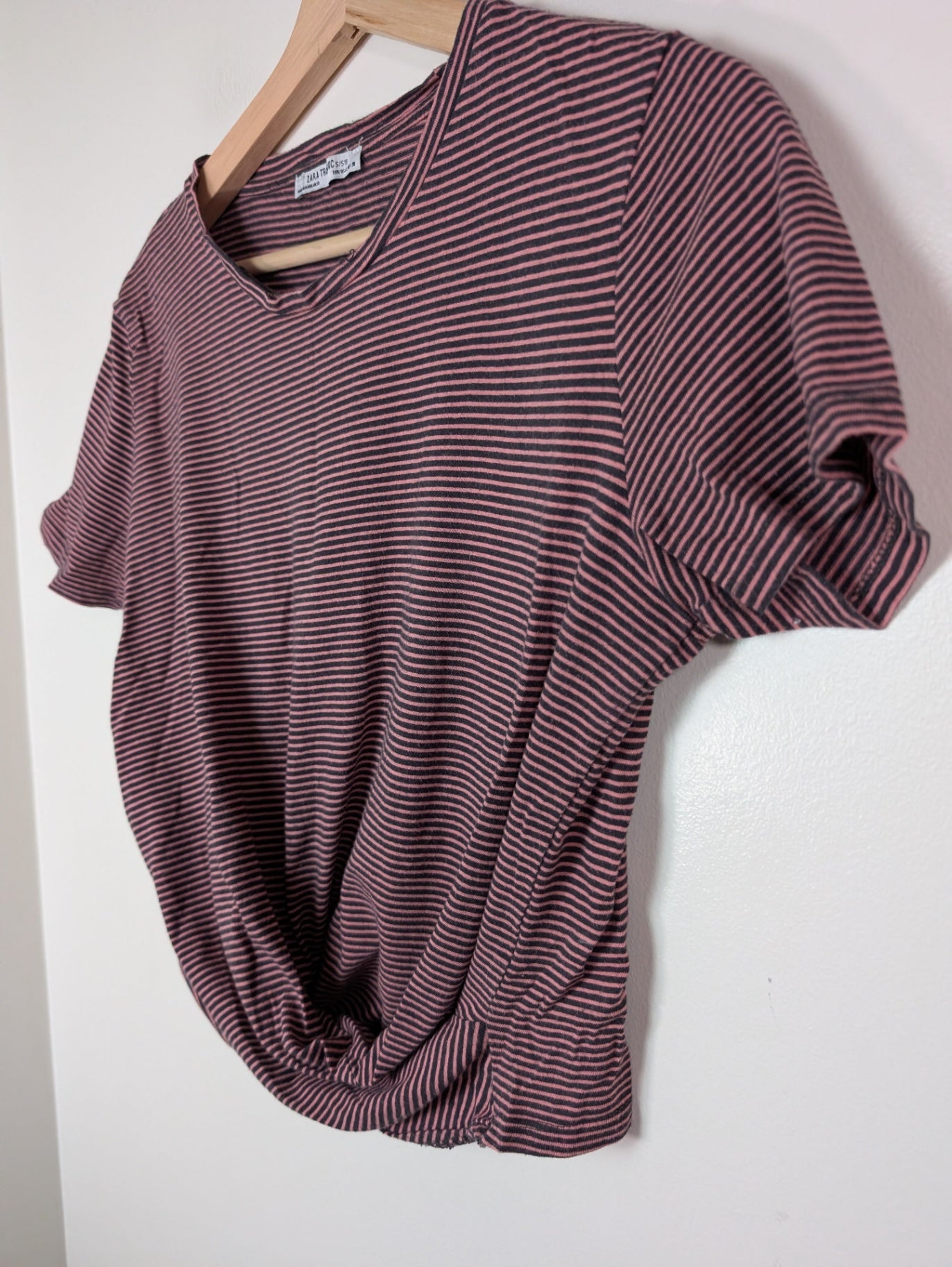 Zara striped tee - Large