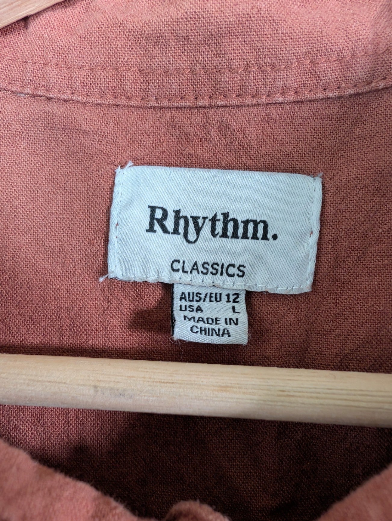 Rhythm Classics linen tee - Large