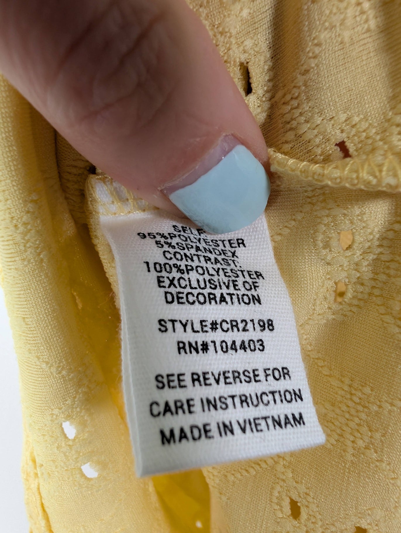NWT Mine yellow blouse - Small