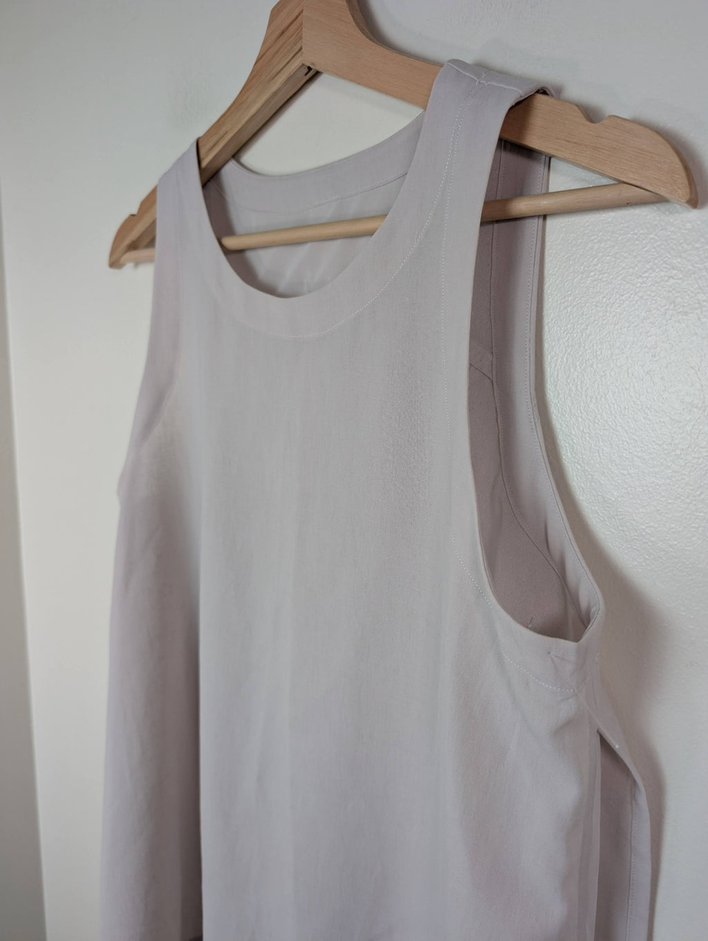 Unknown brand grey blouse - appears Large