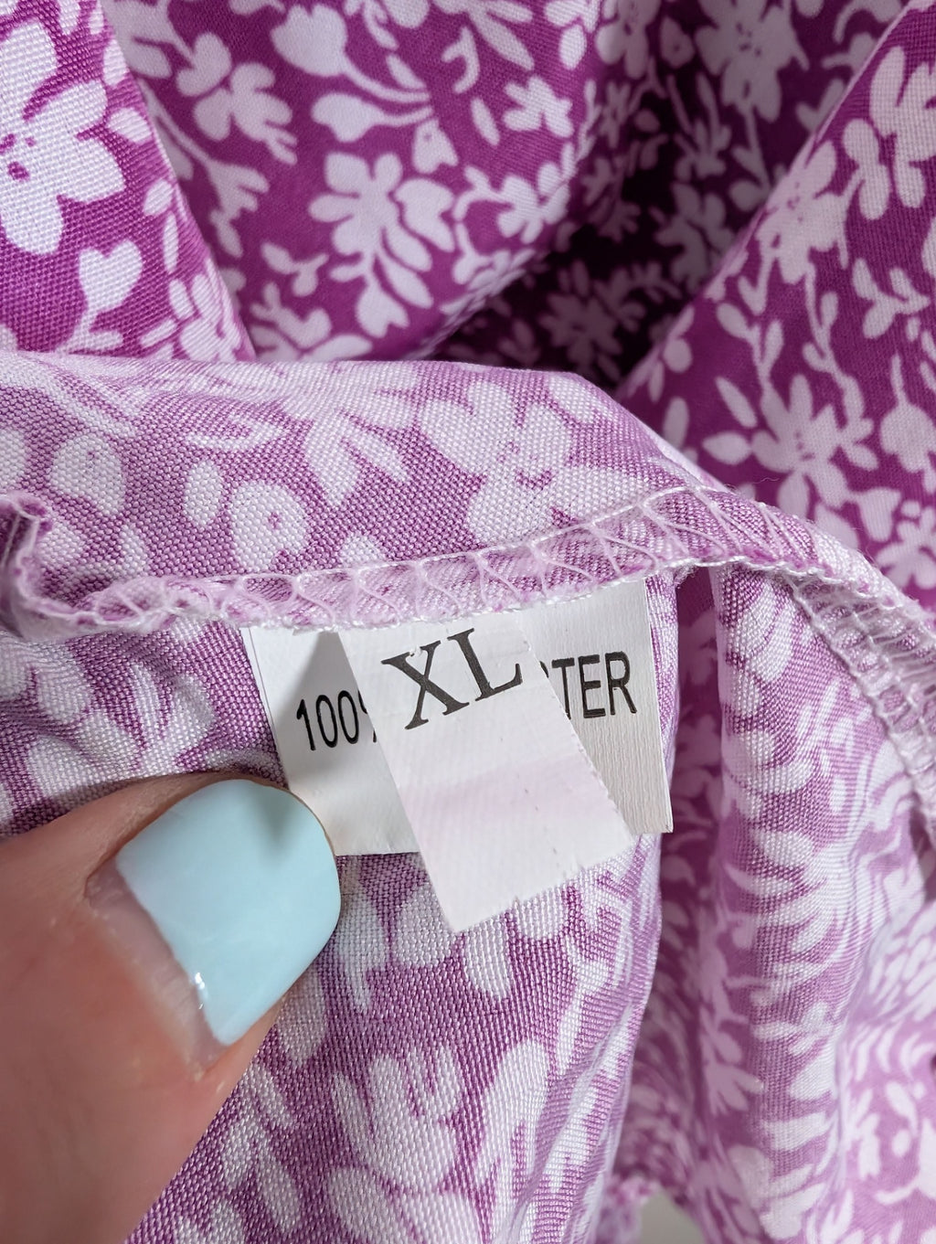 Shein purple maxi dress  - XL
