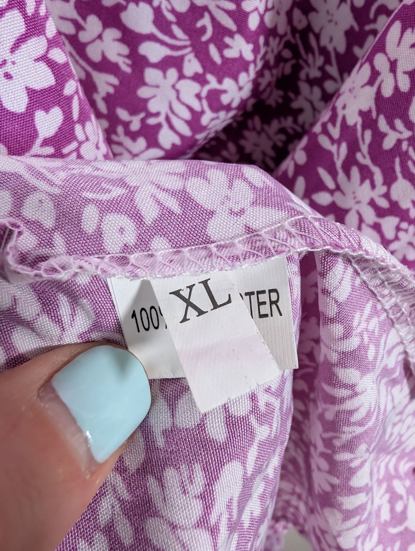 Shein purple maxi dress  - XL