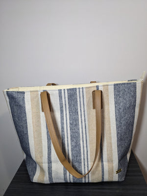 la Vie en Rose Linen Bag - One Size