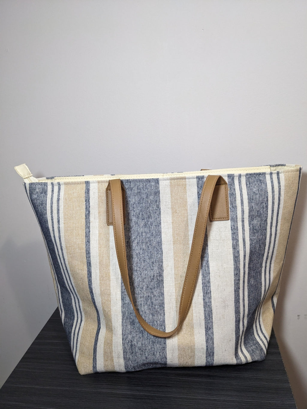la Vie en Rose Linen Bag - One Size