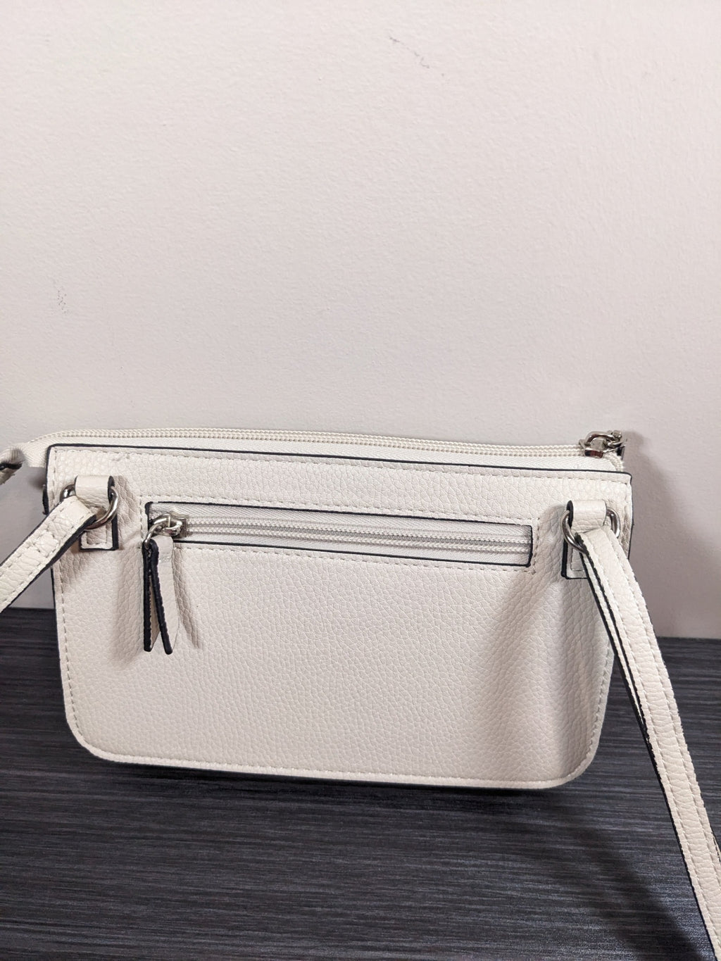 Roots White Crossbody Purse - One Size
