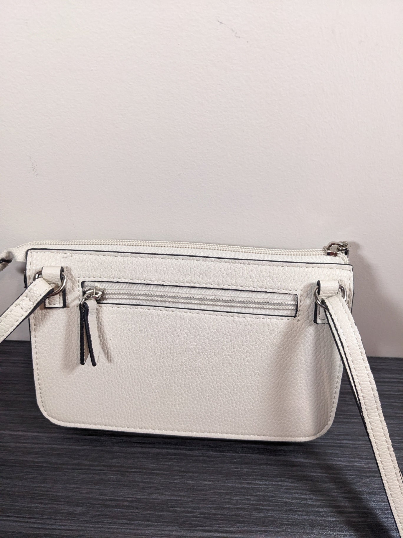 Roots White Crossbody Purse - One Size