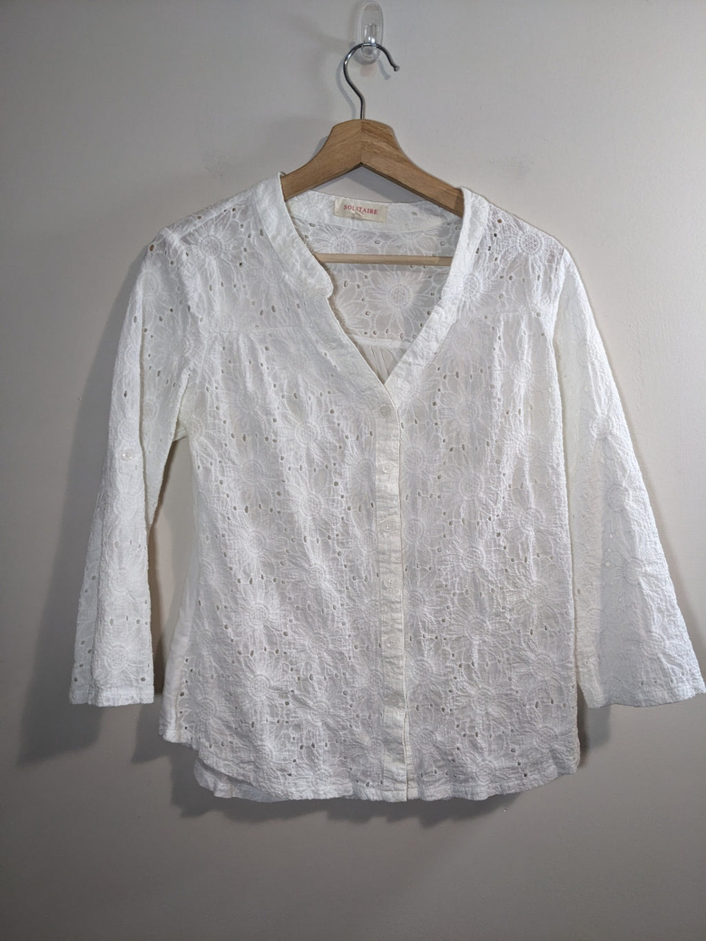 SOLITAIRE White Shirt - L