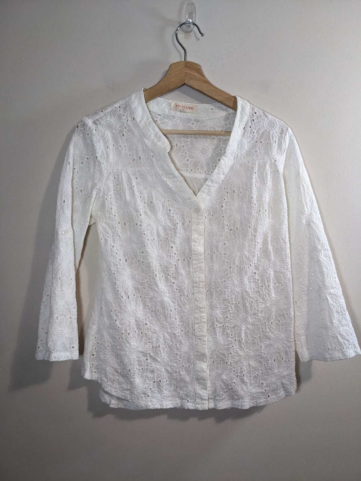 SOLITAIRE White Shirt - L