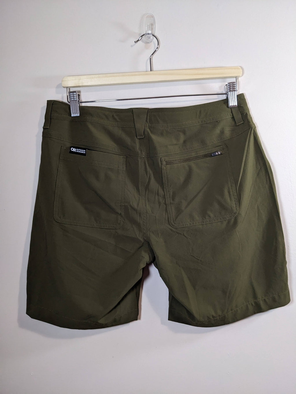 NWT Outdoor Research Olive Utility Shorts - sz 8