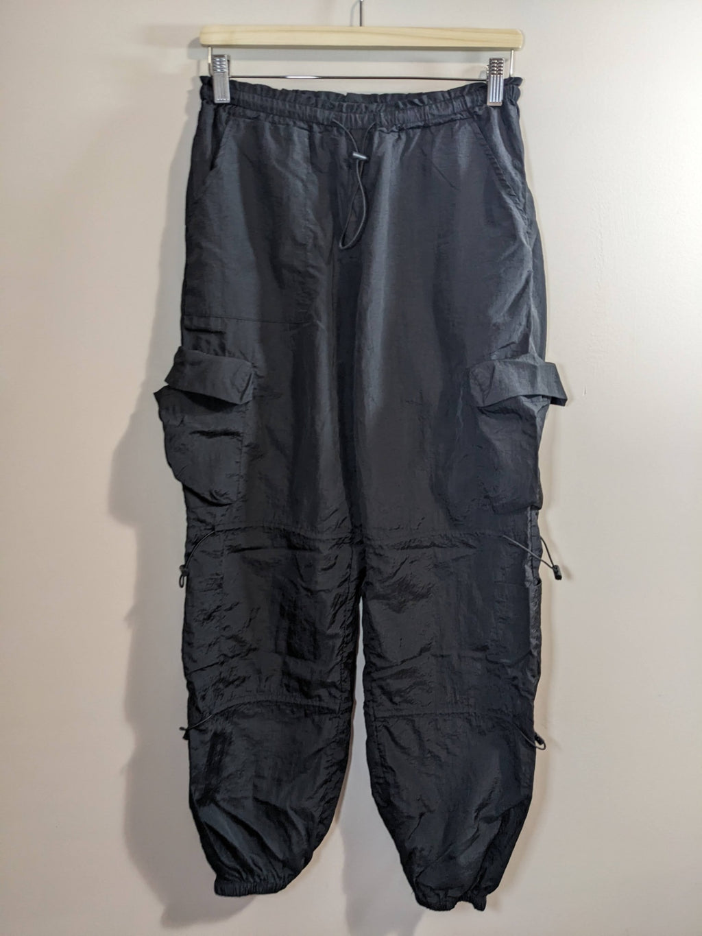 Black Cargo Utility Pants - M