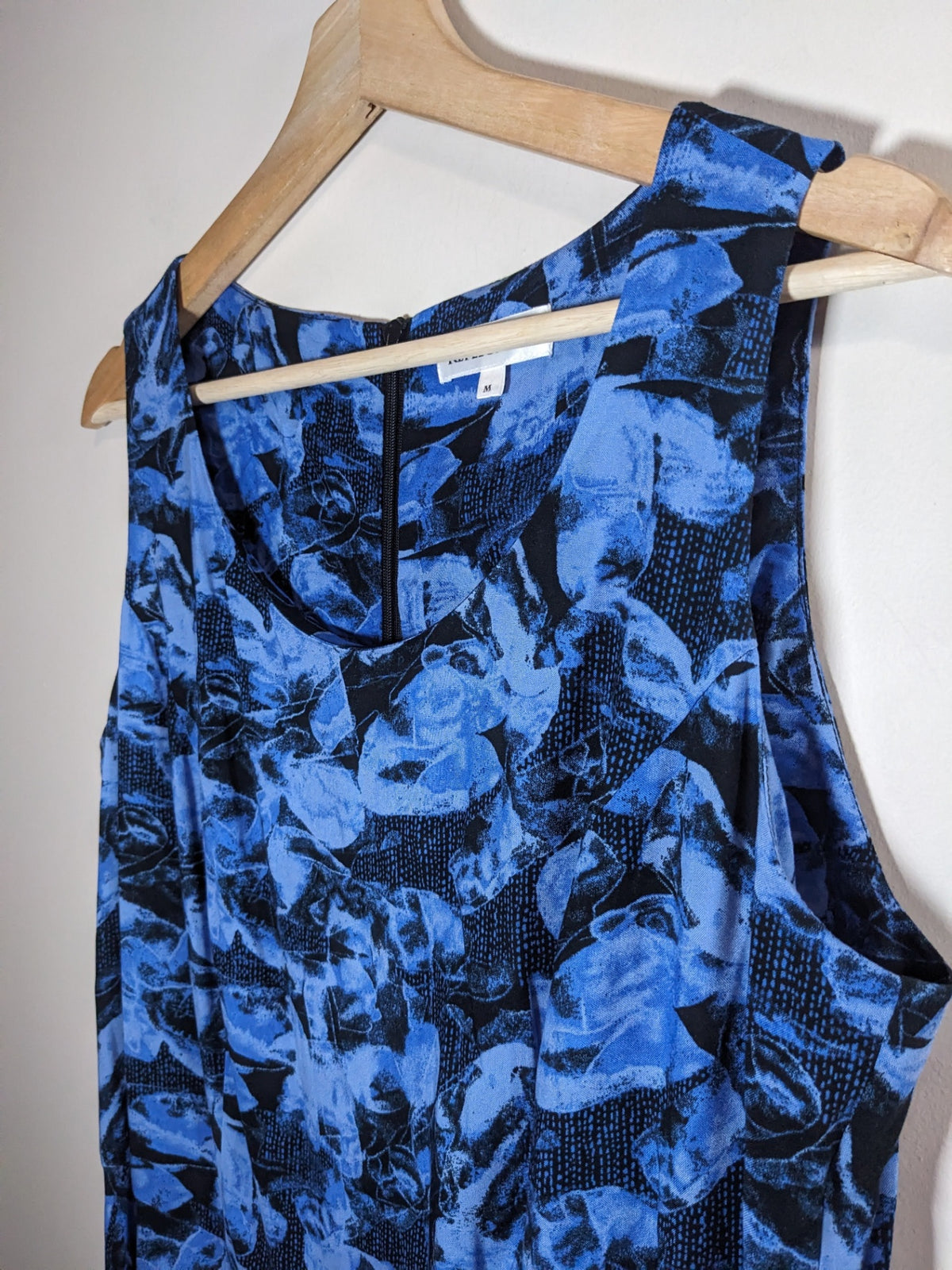 Northern Reflections Blue Floral Dress - M