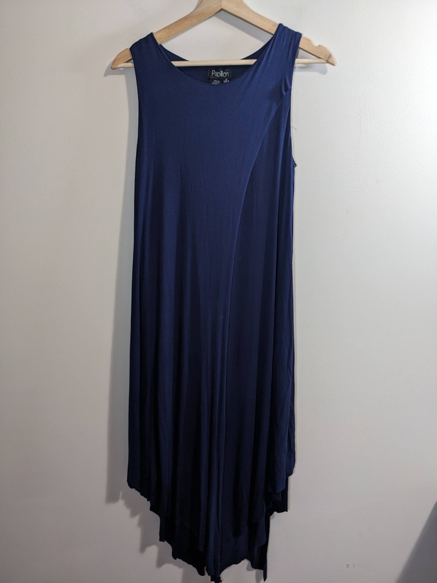 Papillon Blue Wrap Dress - M