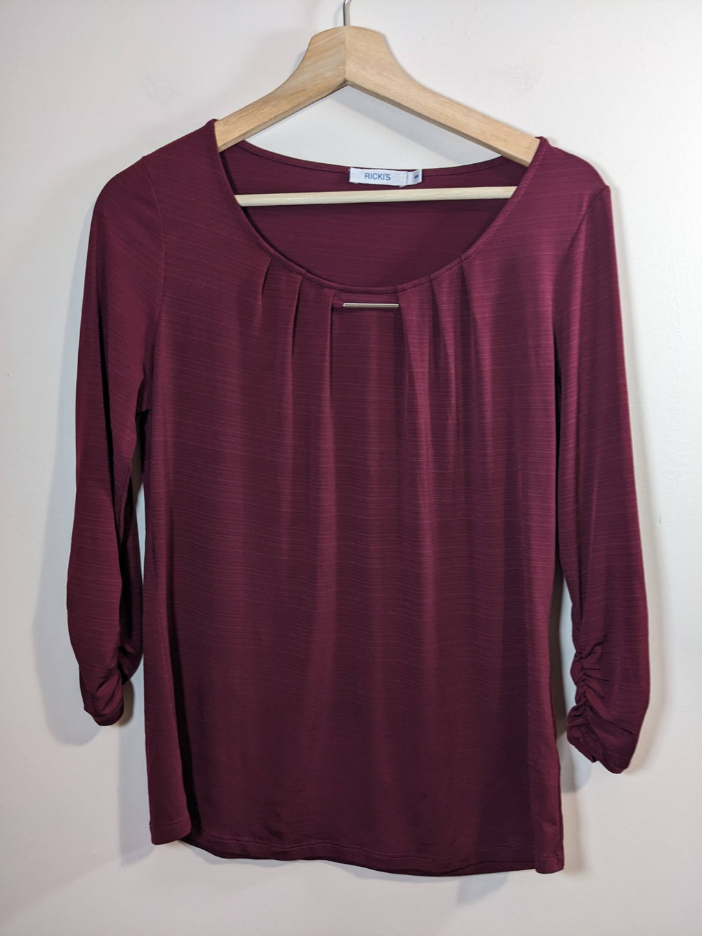 Ricki's Maroon Blouse - M