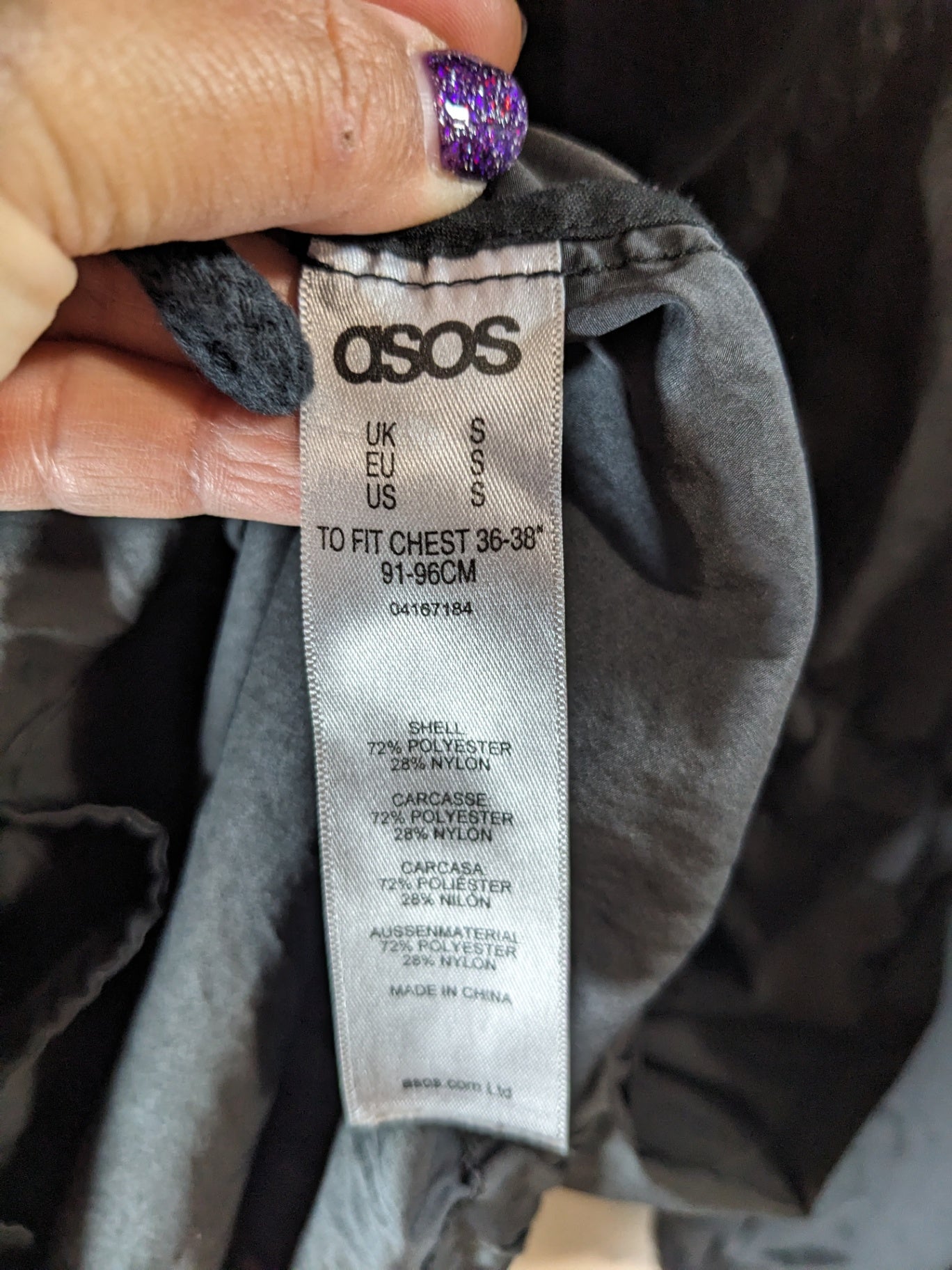 Asos Black Jacket - S