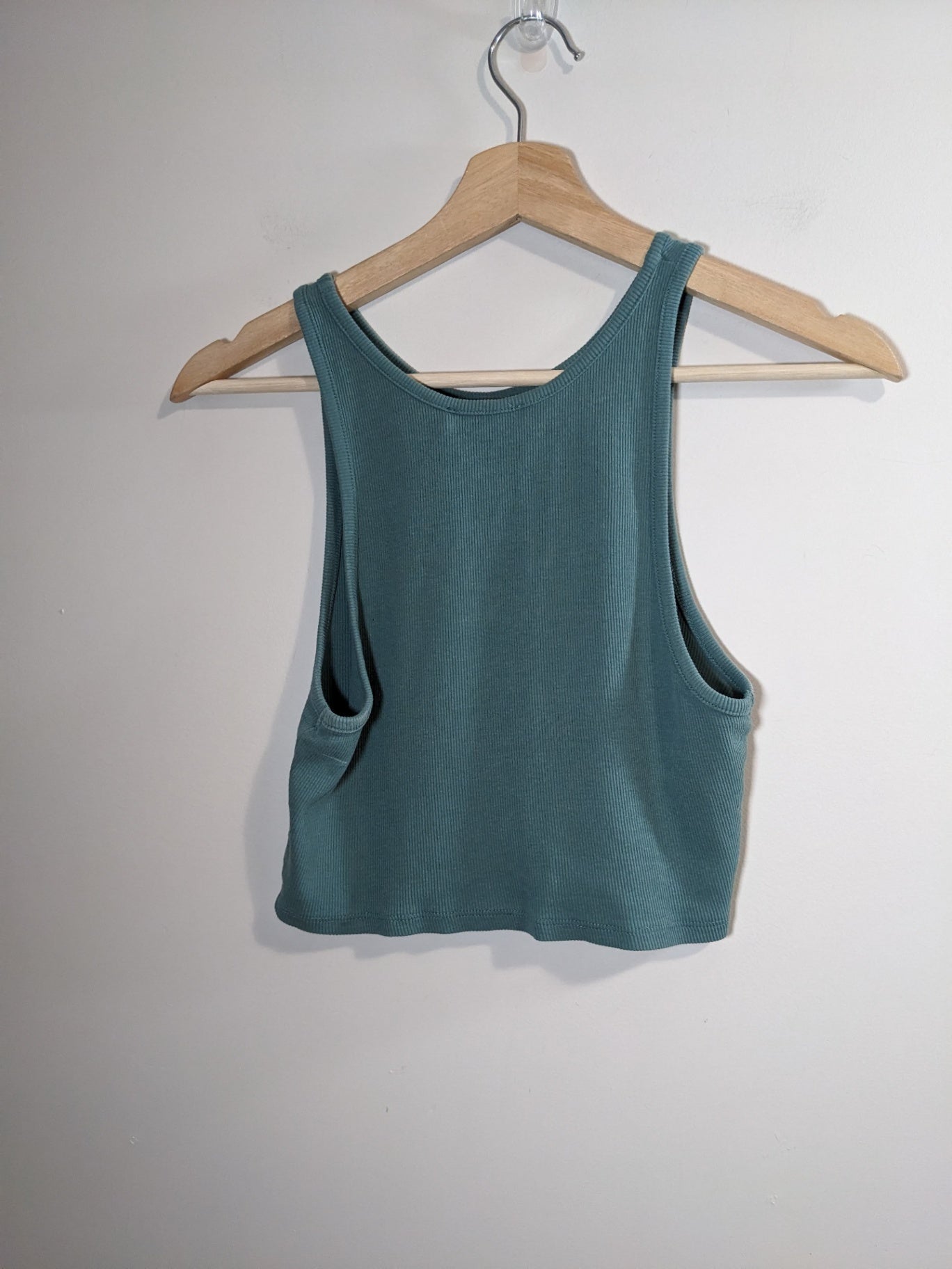 Zara Green Crop Tank - L