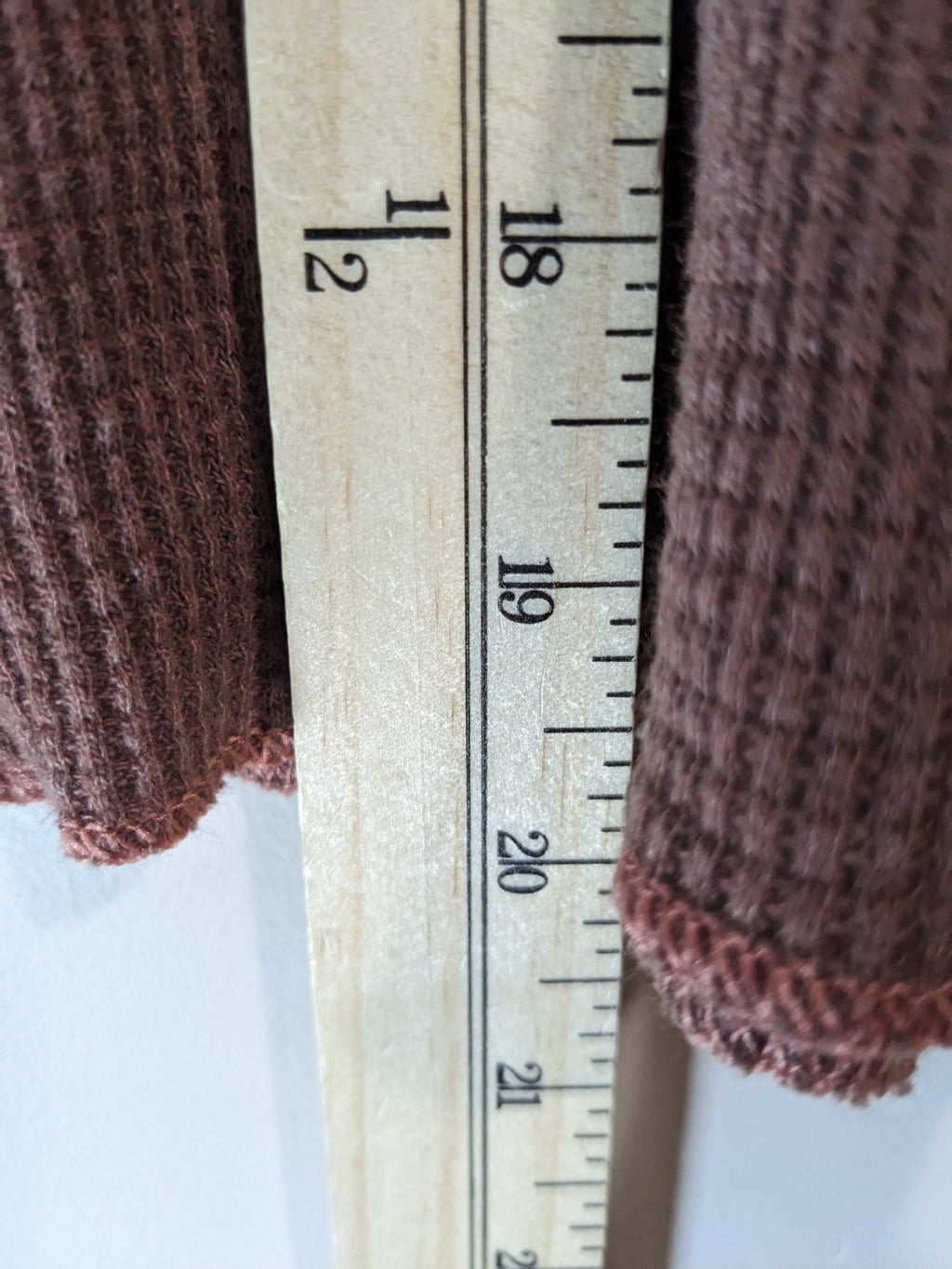 Tna Crop Waffle Knit Long Sleeve - L