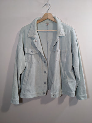 Mint Green Corduroy Jacket - L