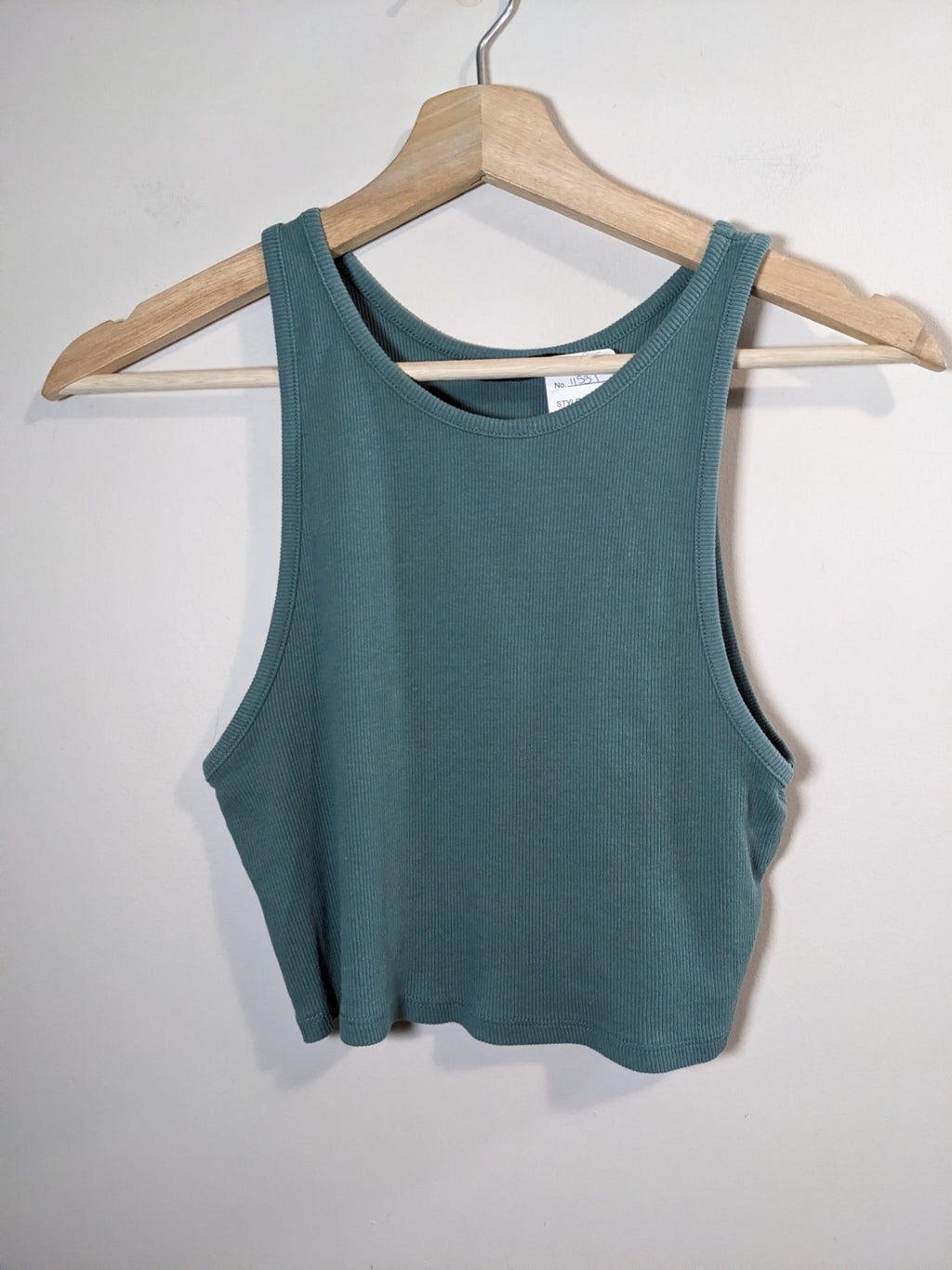 Zara Green Crop Tank - L