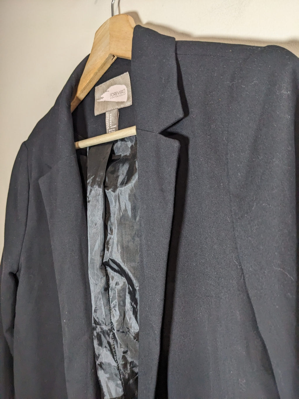 Forever 21 Black Blazer - M