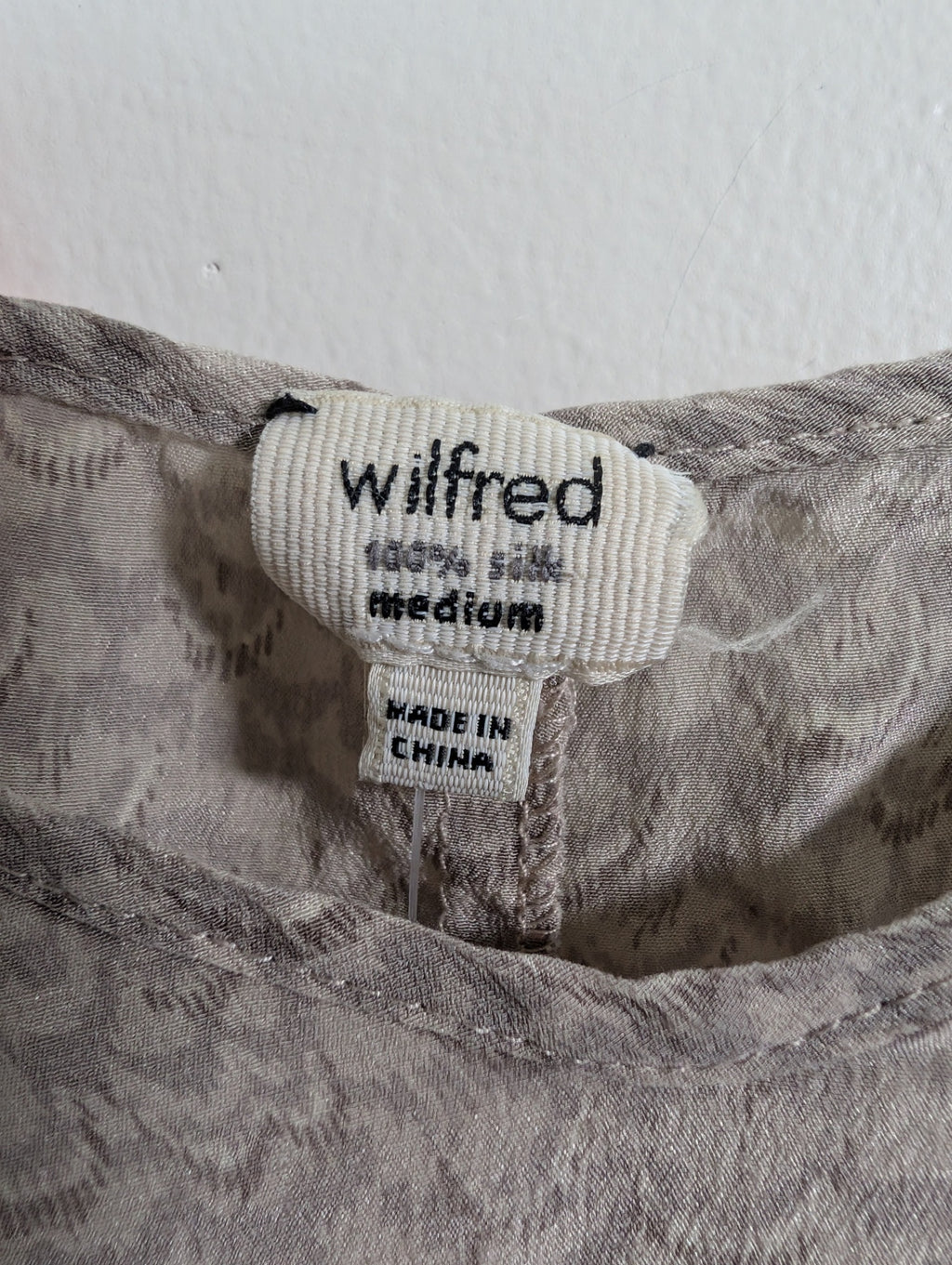Wilfred silk blouse - M