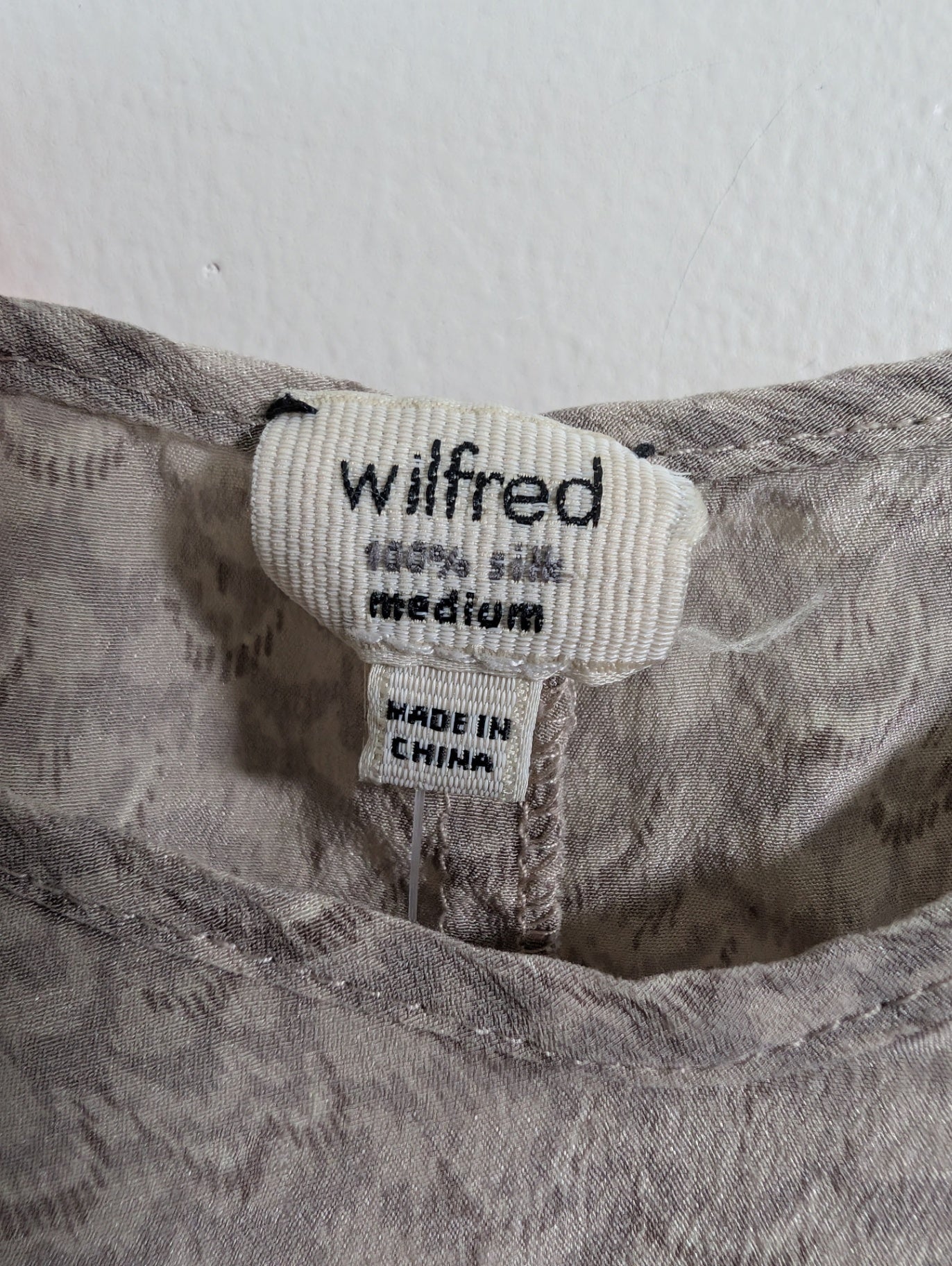 Wilfred silk blouse - M