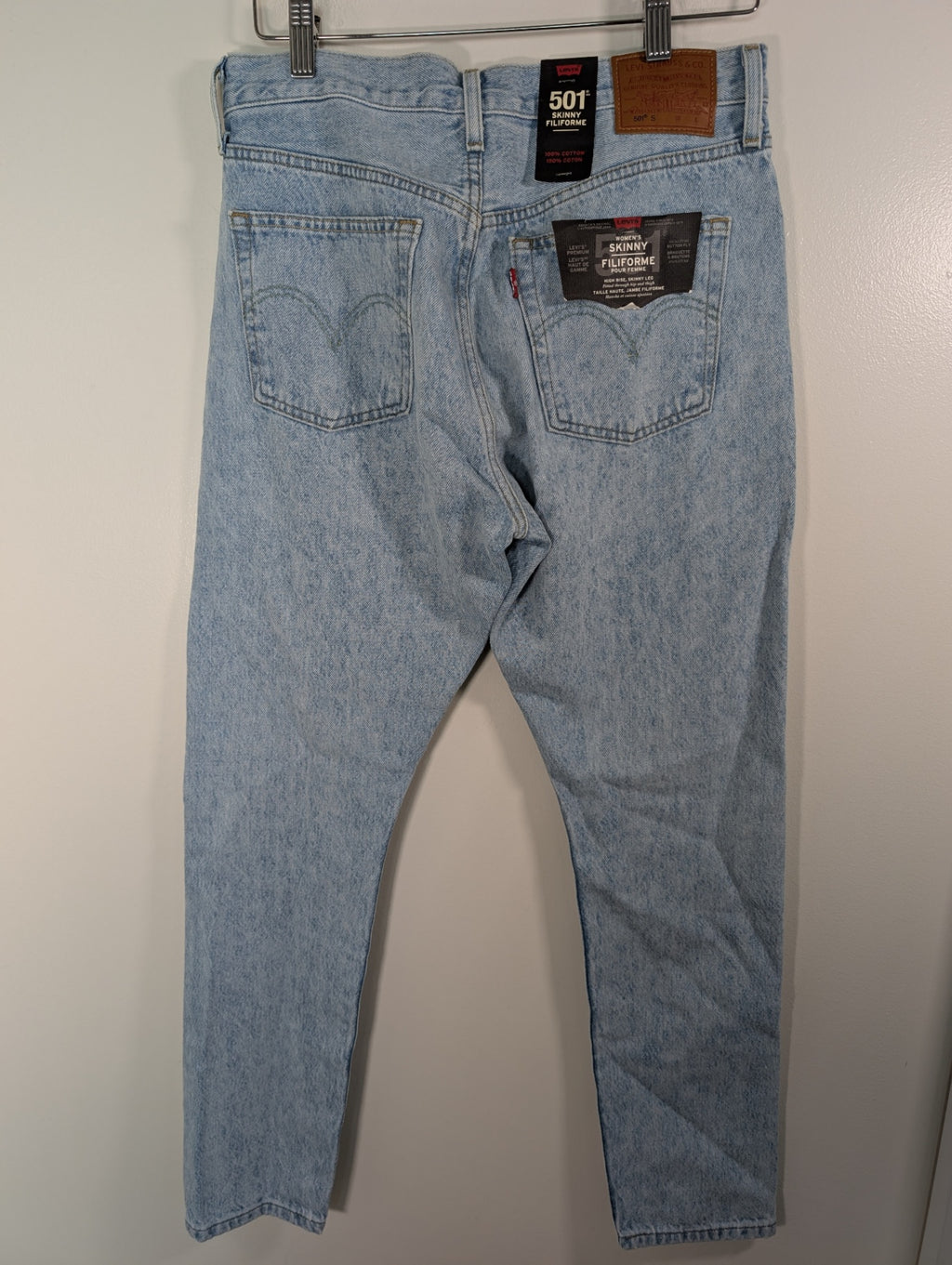 NWT Levi's 501 skinny - W 32 L 34