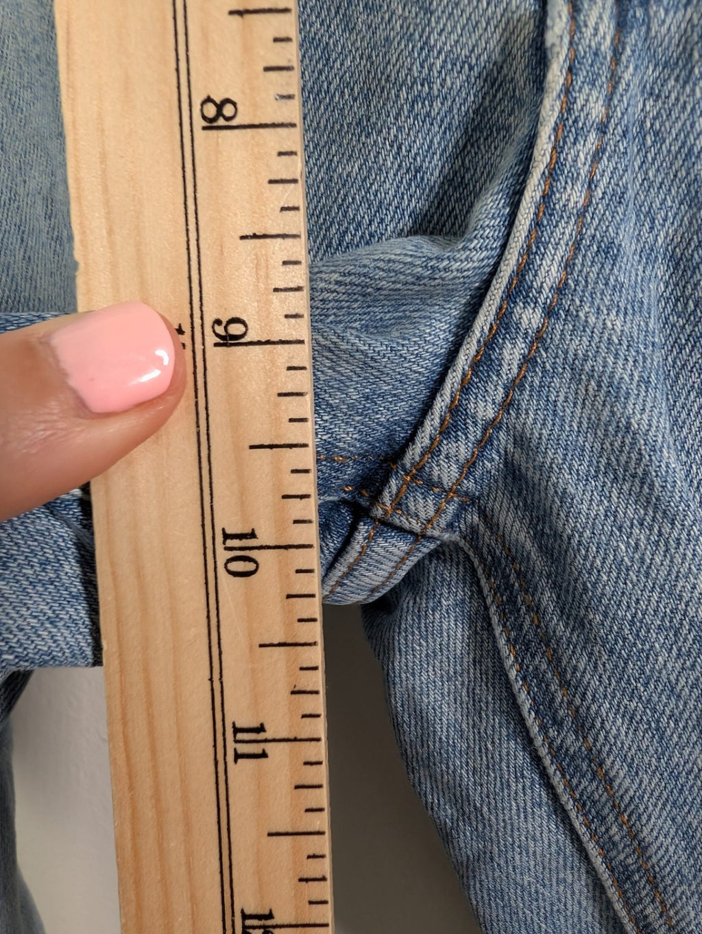Denim Forum the arlo high rise straight - SZ 25